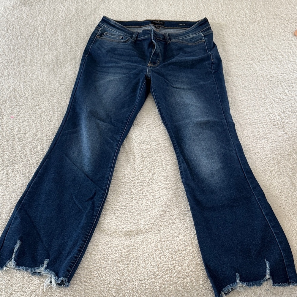 Judy Blue Dark Wash Flare Jeans